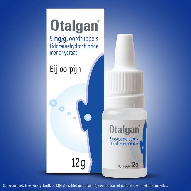 Otalgan Oordruppels bij Oorpijn 12 gram