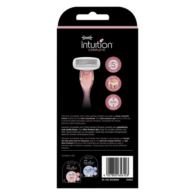 Wilkinson Sword Intuition Complete Scheerapparaat 1 mesje