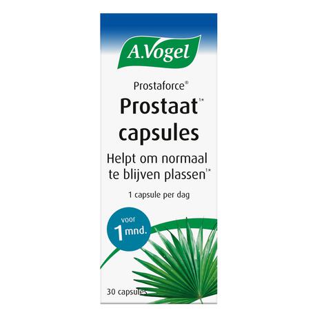 A.Vogel Prostaforce Helpt om Normaal te Blijven Plassen1* Capsules 30 stuks