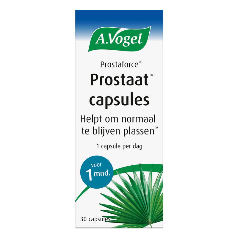 A.Vogel Prostaforce Helpt om Normaal te Blijven Plassen1 Capsules 30 stuks