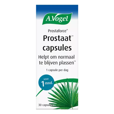 A.Vogel Prostaforce Helpt om Normaal te Blijven Plassen1 Capsules 30 stuks