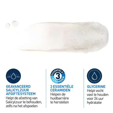 CeraVe Anti-Onzuiverheden Klei naar Schuim Reiniging 118ml