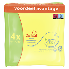 Zwitsal Billendoekjes Lotion 260