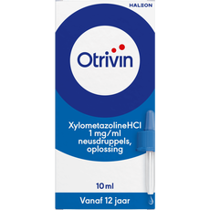 Otrivin Xylometazoline HCI 1 mg/ml Neusdruppels bij een Verstopte Neus 10 ML