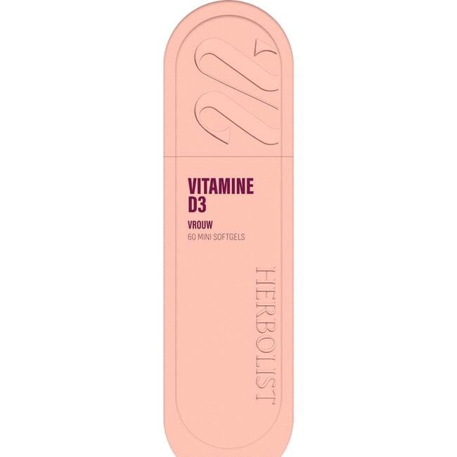 Herbolist vitamine D3 softgels 60st