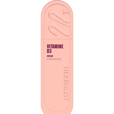 Herbolist Vitamine D3 Softgels 60 stuks