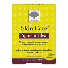 New Nordic Skin Care Pigment Clear Tabletten