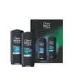 Dove Men+Care Cool Fresh & Minerals + Sage Duo Shower geschenkset 2x 250ml