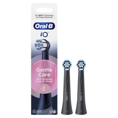 Oral-B iO Gentle Care Opzetborstels Zwart 2 Stuks