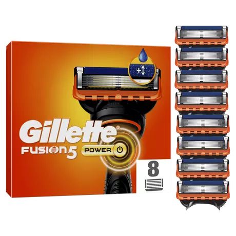 Gillette Fusion5 Power Navulmesjes 8 stuks