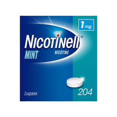 Nicotinell Zuigtablet Mint 1 MG 204 stuks