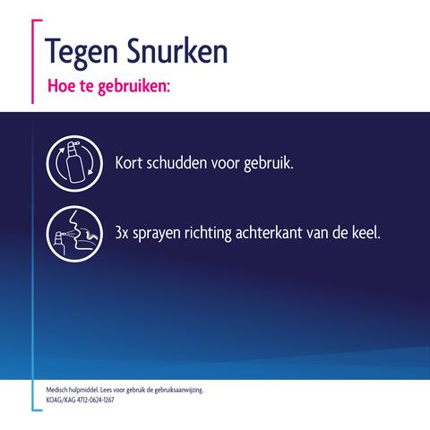 Shiepz anti snurk keelspray