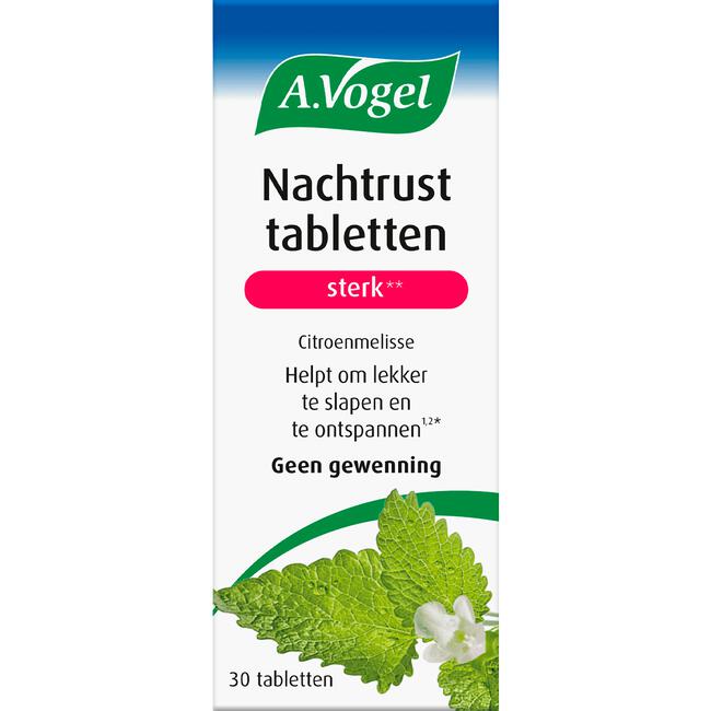 A.Vogel Nachtrust Sterk 30 Tabletten