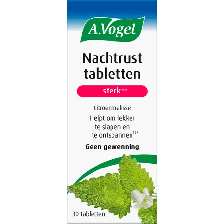 A.Vogel Nachtrust Sterk Tabletten 30 stuks