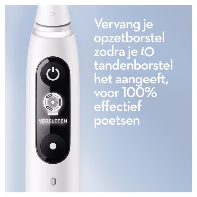 Oral-B iO 7W Wit Elektrische Tandenborstel By Braun