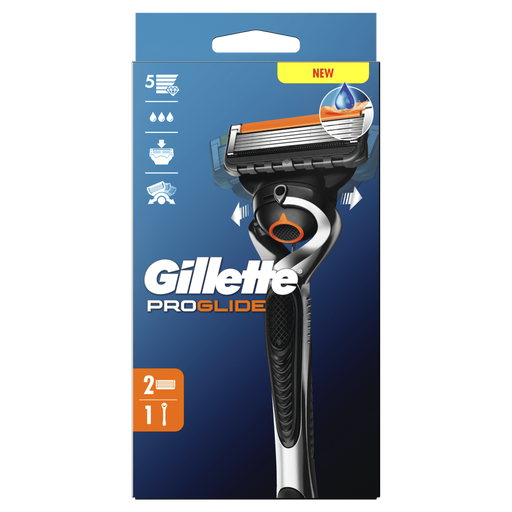Gillette ProGlide Scheersysteem Met 2 Navulmesjes