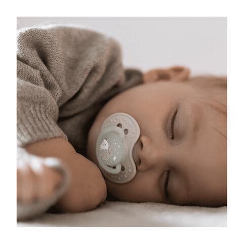 Difrax Dynamic Fopspeen 6-18M Night&Day unisex