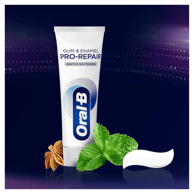 Oral-B Pro-Repair Tandvlees & Glazuur Zachte Whitening Tandpasta 75  ML