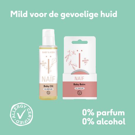 Naïf Baby & Kids Babyolie 0% Parfum 100 ML