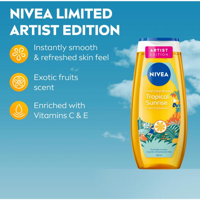 NIVEA Tropical Sunrise Douchegel 250 ML
