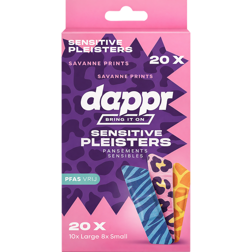 Dappr Sensitive Savanne Pleisters 20 stuks