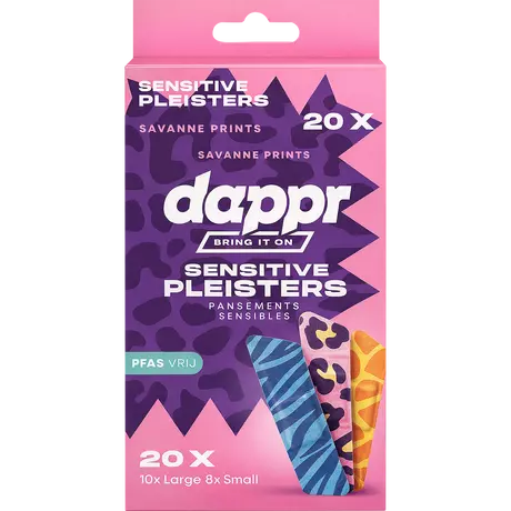 Dappr Sensitive Savanne Pleisters 20 stuks