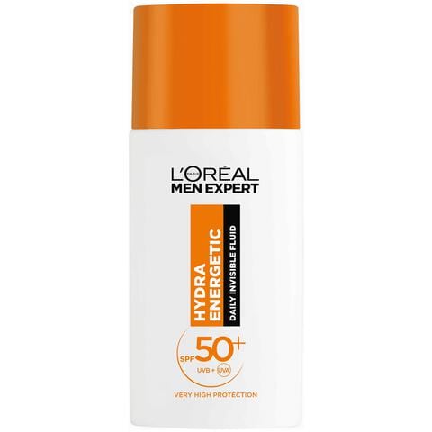 L'Oréal Men Expert Hydra Energetic Daily UV Fluid PSF50+ met Vitamine C 50ML