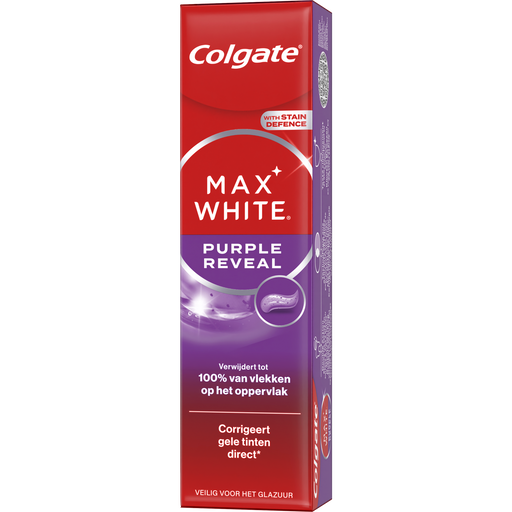Colgate Max White Purple Reveal Tandpasta 75 ML