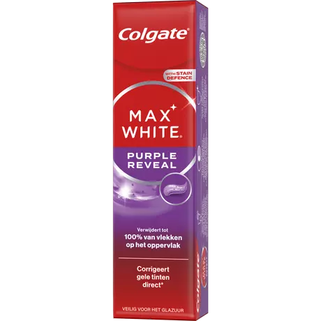 Colgate Max White Purple Reveal Tandpasta 75 ML