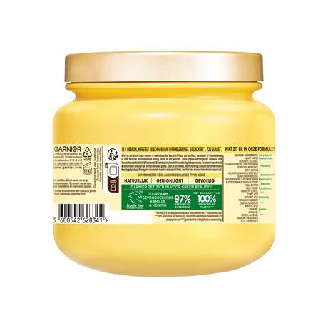 Garnier Loving Blends Sun-Kissed Chamomile & Bloemenhoning Haarmasker 340 ML