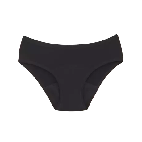 Snuggs Menstruatieondergoed Zware Menstruatie Classic Zwart Maat M