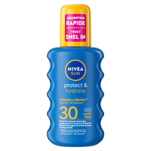 NIVEA SUN Zonnebrand Protect & Hydrate Zonnespray SPF30 200 ML