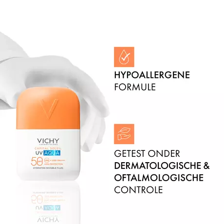 Vichy Capital Soleil UV-Aqua Onzichtbare Zonnefluïde SPF50 50 ML