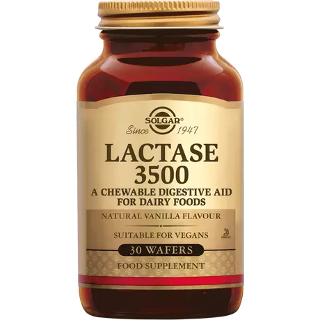 Solgar Lactase 3500 Wafers 30 stuks