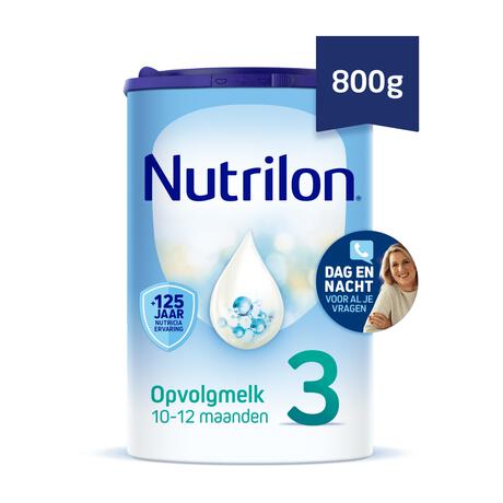 Nutrilon 3 Opvolgmelk Flesvoeding 10 Tot 12 Maanden 800 GR