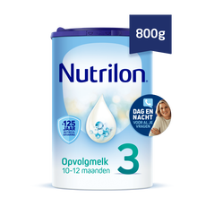 Nutrilon 3 Opvolgmelk Flesvoeding 10 Tot 12 Maanden 800 GR