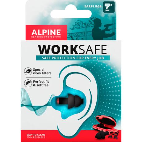 Alpine WorkSafe Herbruikbare Klus Oordoppen 1 paar