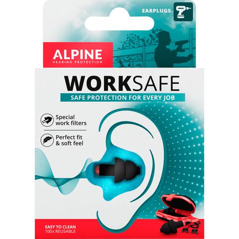 Alpine WorkSafe Herbruikbare Klus Oordoppen 1 paar