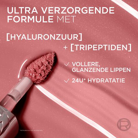 L'Oréal Paris Plump Ambition 650 Nude Macaron Lipgloss