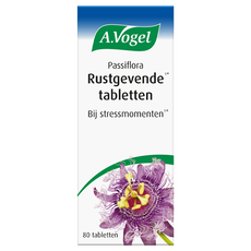 A.Vogel Passiflora Rustgevende1* Tabletten Helpt Bij Stressmomenten1* 80 stuks