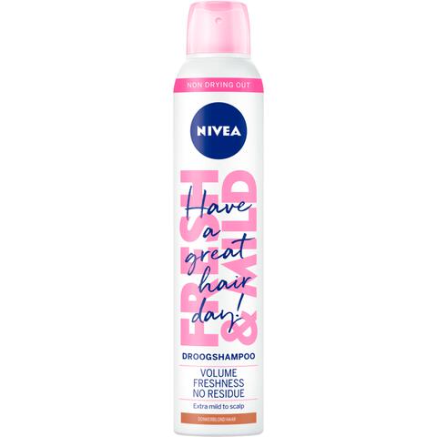NIVEA Fresh Revive 3-In-1 Droogshampoo Donkerblond Haar 200 ML