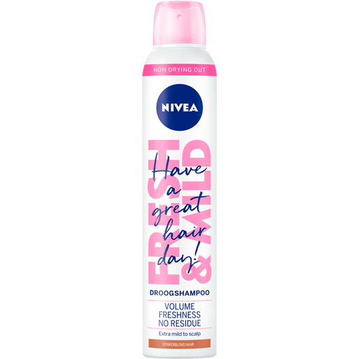 NIVEA Fresh Revive 3-In-1 Droogshampoo Donkerblond Haar 200 ML