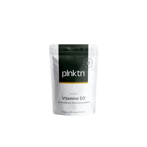 Plnktn Algenolie Vitamine D3 60 stuks