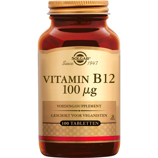 Solgar Vitamine B12 100 MCG Tabletten 100 stuks