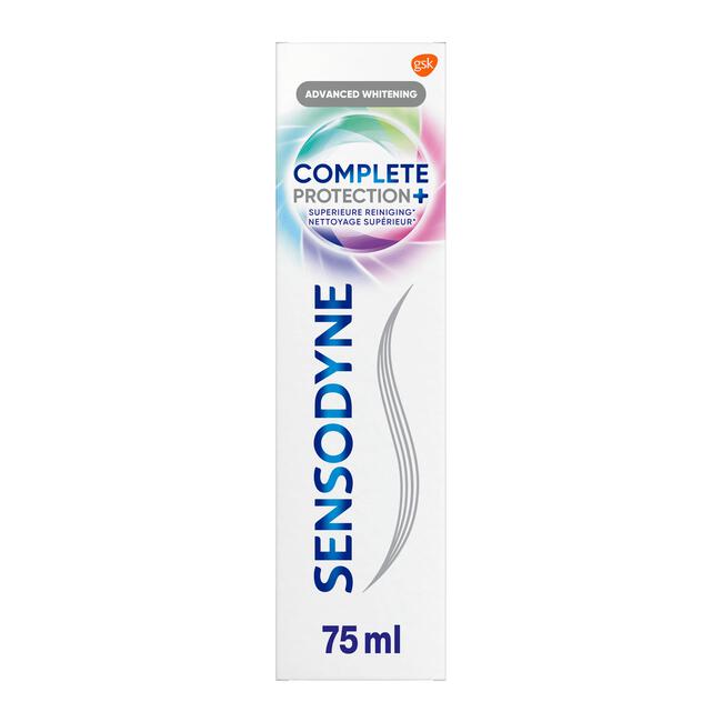 Sensodyne Complete Protection + Advanced Whitening Tandpasta 75 ML