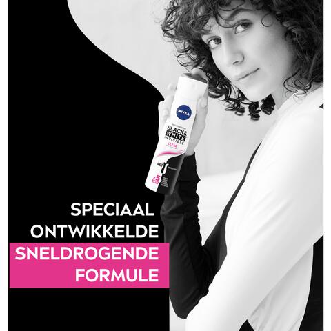 NIVEA Black & White Invisible Original Deodorant Spray 200 ML