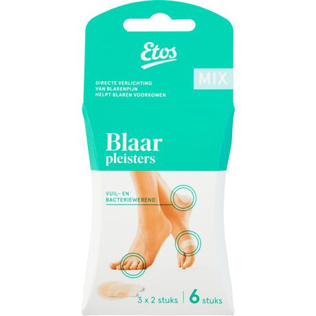 Etos Blaarpleister Mix 6 Pleisters