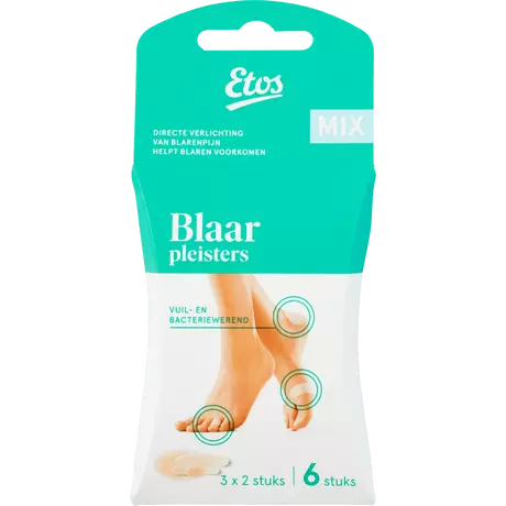 Etos Blaarpleister Mix Pleisters 6 stuks