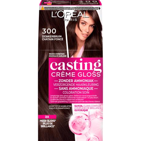 L'Oréal Paris Casting Crème Gloss Haarverf 300 Dark Delight Donkerbruin