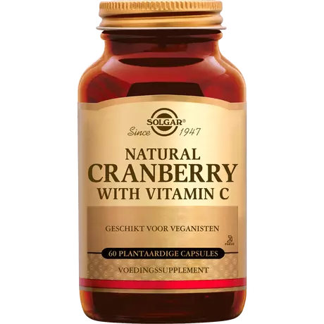 Solgar Cranberry with Vitamin C Capsules 60 stuks